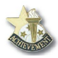 Academic Achievement Pin - "Achievement"